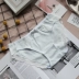 Quần lót nữ cotton rỗng cotton 裆 cô gái eo giữa cô gái quần lớn kích thước quần lót nữ - Tam giác quan lot nu Tam giác