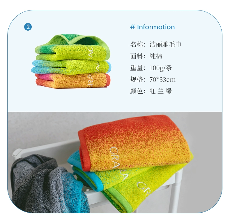 vận chuyển Jie Ya bông khăn rửa khăn veneer mềm mùa xuân và mùa hè bông dày thấm khăn ba nạp - Khăn tắm / áo choàng tắm