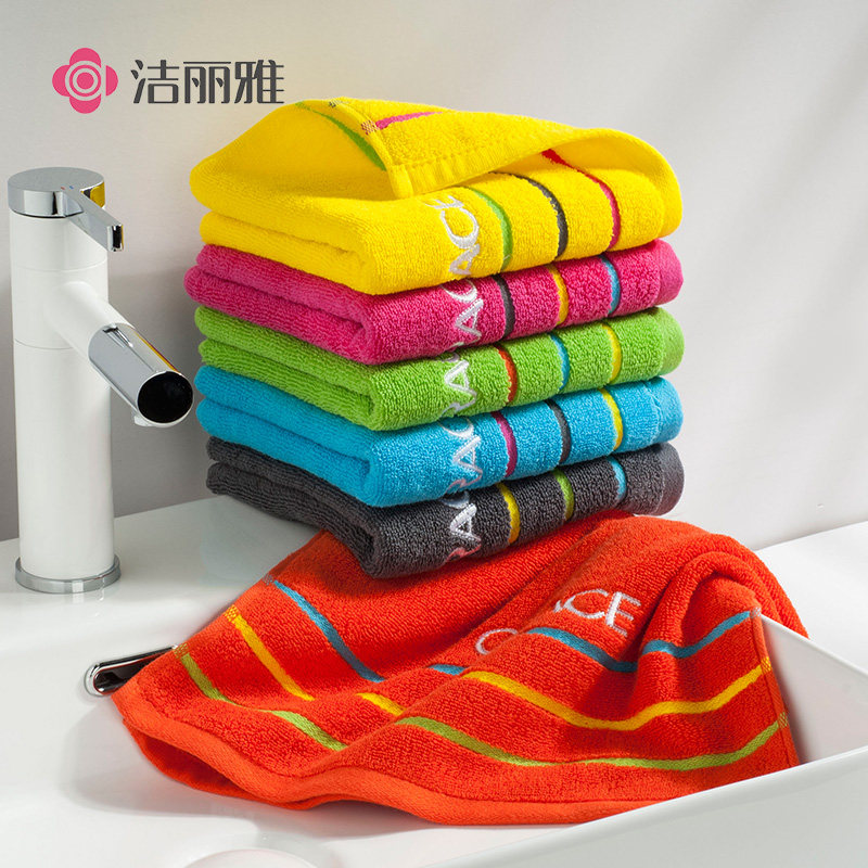 Jie Liya Xinjiang longstaple cotton towel thickened cotton soft water