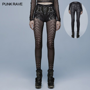 Скидка 40% - Xiaopo Subculture PUNK RAVE pr punk status женские трусы со слабленным черепом