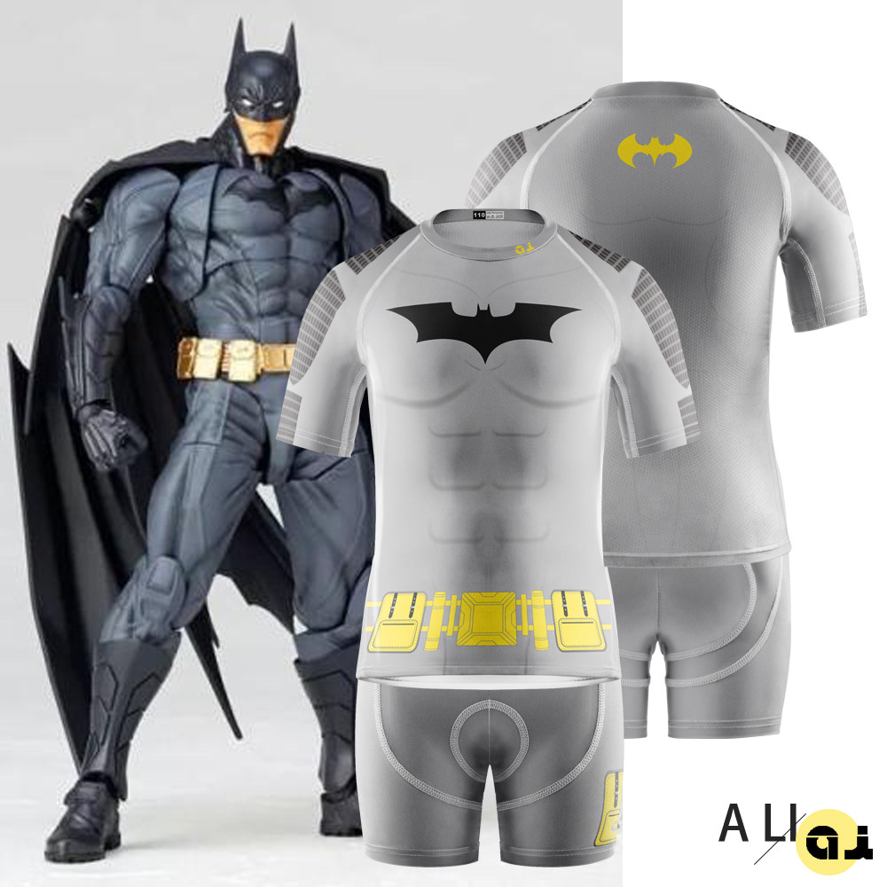 ALI summer children's cycling clothes quick-drying suit spot summer men's and women's short-sleeved professional balance bike clothes