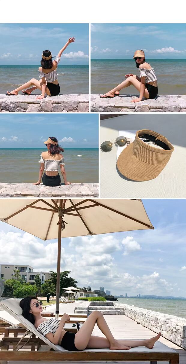 Đen trắng với hoang dã một bên vai ngắn tay áo gợi cảm áo tắm cạp cao eo thon là kỳ nghỉ mùa xuân nóng bỏng áo tắm nữ 	mẫu áo tắm 2 mảnh	