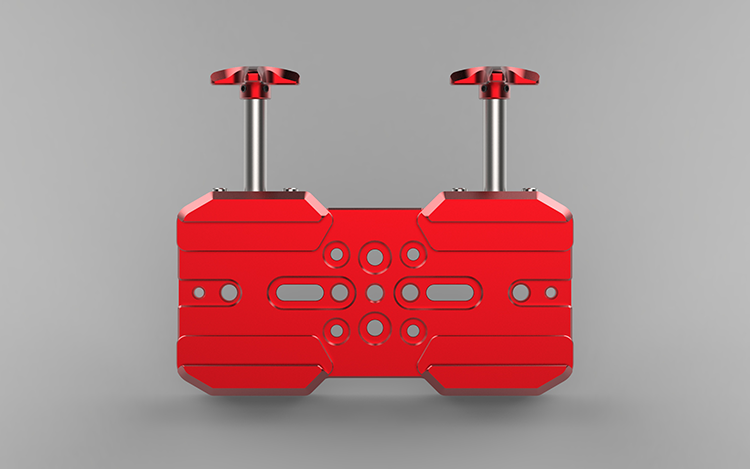 Double dovetail groove wide dovetail groove heavy LOSMANDY60 degree VIXEN75 astronomical telescope