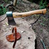 Savage Bushcraft Outdoor Импортированный американский кемпинг -топор расколотый дрова и вырезанные деревья.