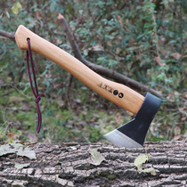 Savage Bushcraft Outdoor Camping Manganese Steel Walnut Handle Axe Chop Bone Chop Bone Chop Wood Hop