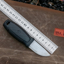 Savage bushcraft outdoor camping Swedish MORA MORA knife adventurer leather case version high hardness small straight knife