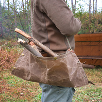 Savage bushcraft Outdoor Camping Oil Wax Canvas Multifunctional Collection Bag Cushion Waterproof Pad