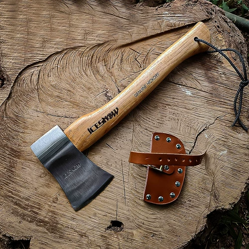 Savage Bushcraft Outdoor Импортированный американский кемпинг -топор расколотый дрова и вырезанные деревья.