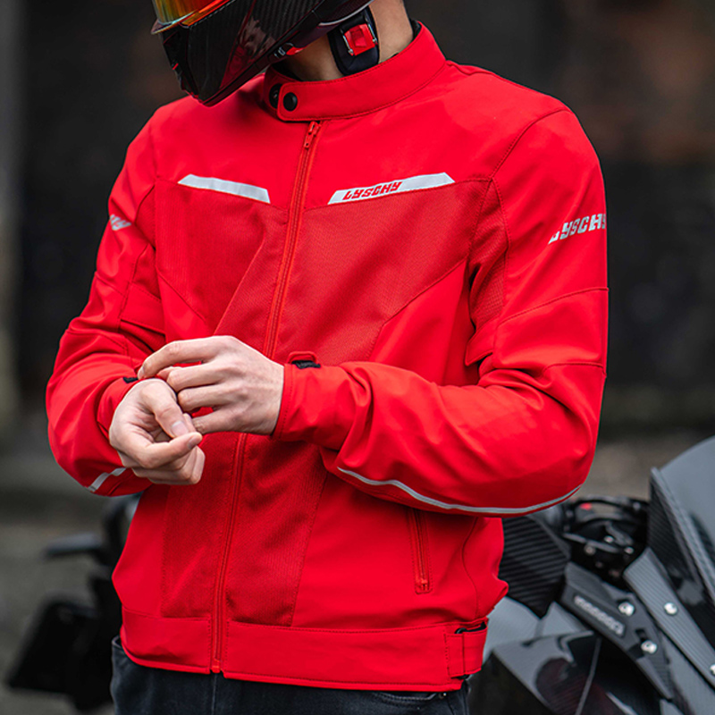 Refin Locomotive Locomotive Male Rider Protective Riding Suit Women's Anti-Fall Breathable Ventilation Racing Car Suit For Summer Gear