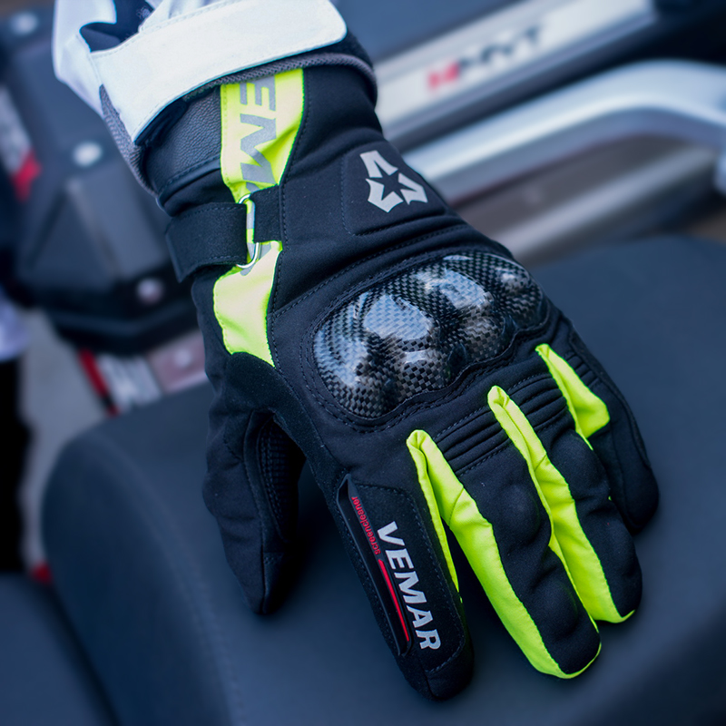 Moron Locomotive Riding Gloves Winter Windproof waterproof and cold proof locomotive anti-fall racing commuter universal equipment