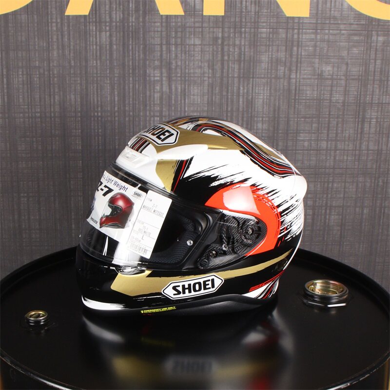 SHOEI imported locomotive safety helmet Z7 power supply key energy switch Merchants self-coming and also locomotive racing equipment