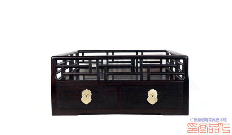 Ming-style furniture Zhen appreciation black acid branch purple light sandalwood all-board King City plate