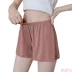 Sản phẩm mới mùa hè cộng với kích thước bình thường quần short an toàn satin mỏng phần béo mm lỏng lẻo ba điểm đồ ngủ ở nhà phụ nữ - Quần tây