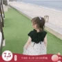 Quần áo bé gái sành điệu mùa hè 2019 phiên bản mới của Hàn Quốc của hai chiếc váy ngắn tay ngắn cho bé - Váy đầm cho bé