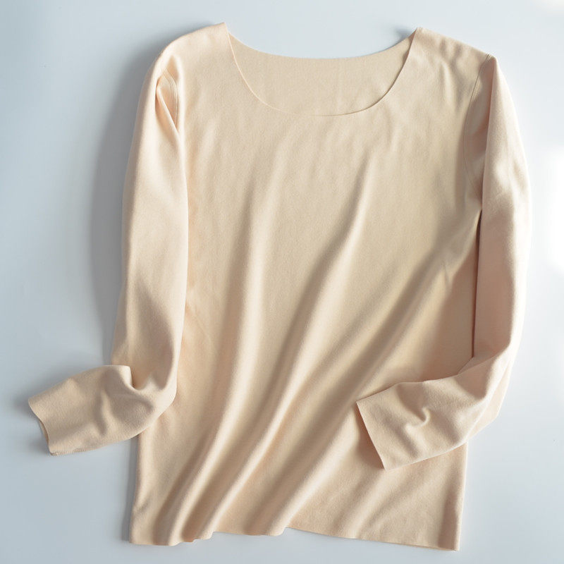 Broken code special double-sided brushed autumn clothes heating clothes women autumn and winter thickened seamless underwear