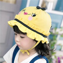 (Clearance sale) ins sun hat girls sun hat children beach hat white folding baby sun hat