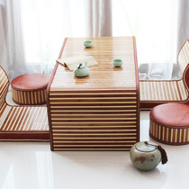 Antique Chinese table Kindergarten desk Chair Simple bay window table Tatami tea table Calligraphy tea ceremony Go low table