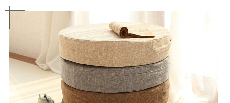 Nhật Khăn futon đệm, cửa sổ dày hơn và trà đạo tatami mat, hình tròn thiền thiền Phật quỳ pad - Ghế đệm / đệm Sofa