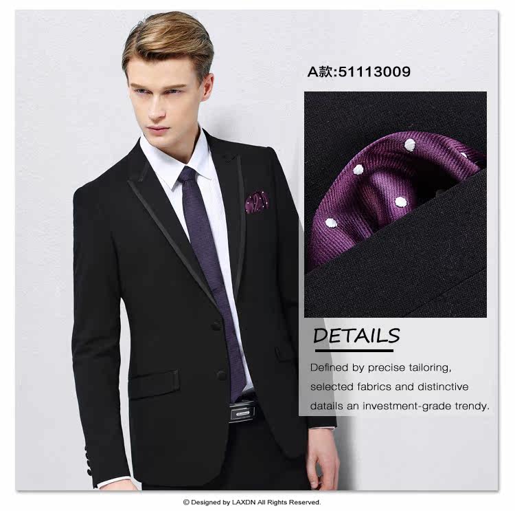 Costume homme LAXDN en polyester pour printemps - Ref 1564949 Image 10