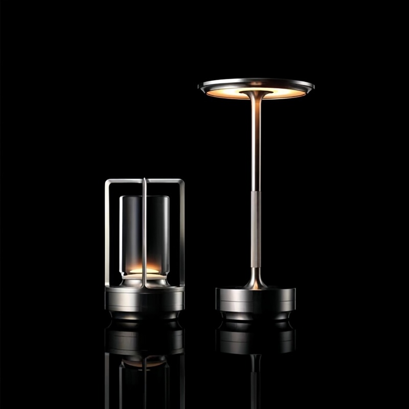 Bar Restaurant Nordic Atmosphere Lamp Creative Cafe Rechargeable Outdoor Camping Table Lamp Night Light Bar Table Lamp