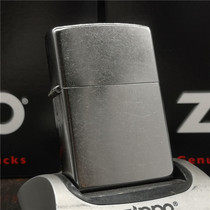American Zippo mens zippo genuine windproof lighter 207 flower sand chrome-plated silver classic original
