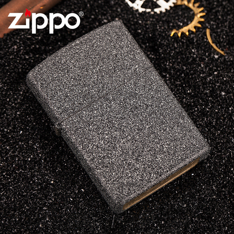 Crown Credibility Special Cabinet Zippo Frosted Iron Stone iron Heart sausage 211-Taobao