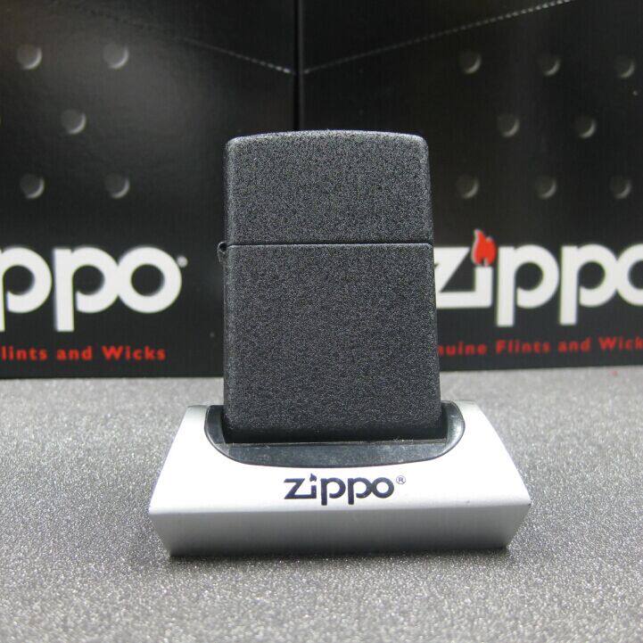 American original authentic ZIPPO lighter frosted black crack lacquer 236 lettering men windproof kerosene machine