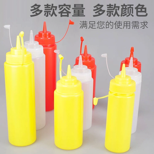 Одиночная выжатие бутылочки сдавливание джема томатная бутылка для салата домашний соус кастрюль кухня приправы для бутылки бутылки бутылка