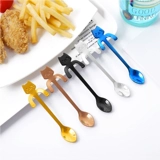 Креативная мультяшная ложка из нержавеющей стали, палочка для смешивания, ручка