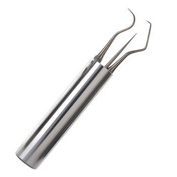 3-piece portable needle tooth tool storage barrel