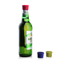 Colored silicone bottle cap sealed dustproof red wine stopper beverage beer bottle stopper kitchen oil bottle flavored bottle stopper fresh cover