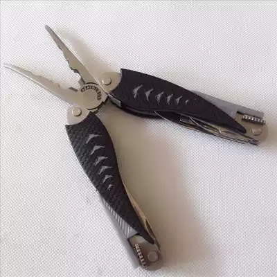 Japan Gamma Seiko GM-C15 Stainless Steel Multifunctional Vise Lua Tong Folding Pliers Fish Knife
