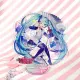 Hatsune Miku Anime Ngoại vi Chân đế Acrylic Trang trí làm bằng tay Mặt dây chuyền Miku Quà tặng sinh nhật - Carton / Hoạt hình liên quan