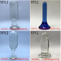 ADZ06 anal plug female anal masturbation device glass rod Crystal posterior court External anal device sex toys