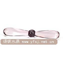 Female masturbation equipment transparent glass crystal penis back court anal masturbation supplies 2175
