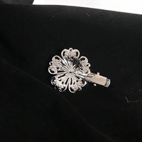 Маленький цветочный серебро 1