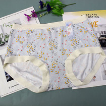 Daisy Girl 29529 waist viscose plant printing thin graphene antibacterial bottom stall ladies panties summer