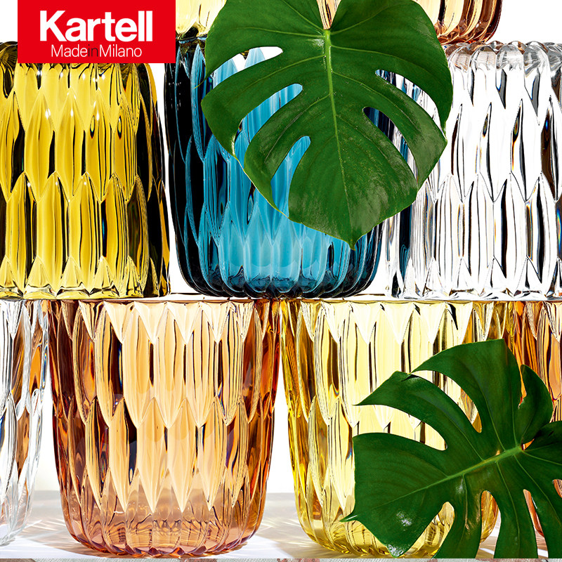 Rui mother's Kartell Kadir simple Italian multi-purpose storage box living room jelly vase decoration JELLY