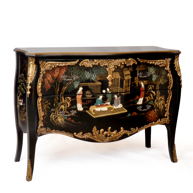 Eurostyle Xuan Cabinet American Two-Bucket Drawer Cabinet Retro Color Plotter Furniture Living Room Entrance Hall DOOR HALL STORAGE CLOSE TO WALL SIDE CABINET