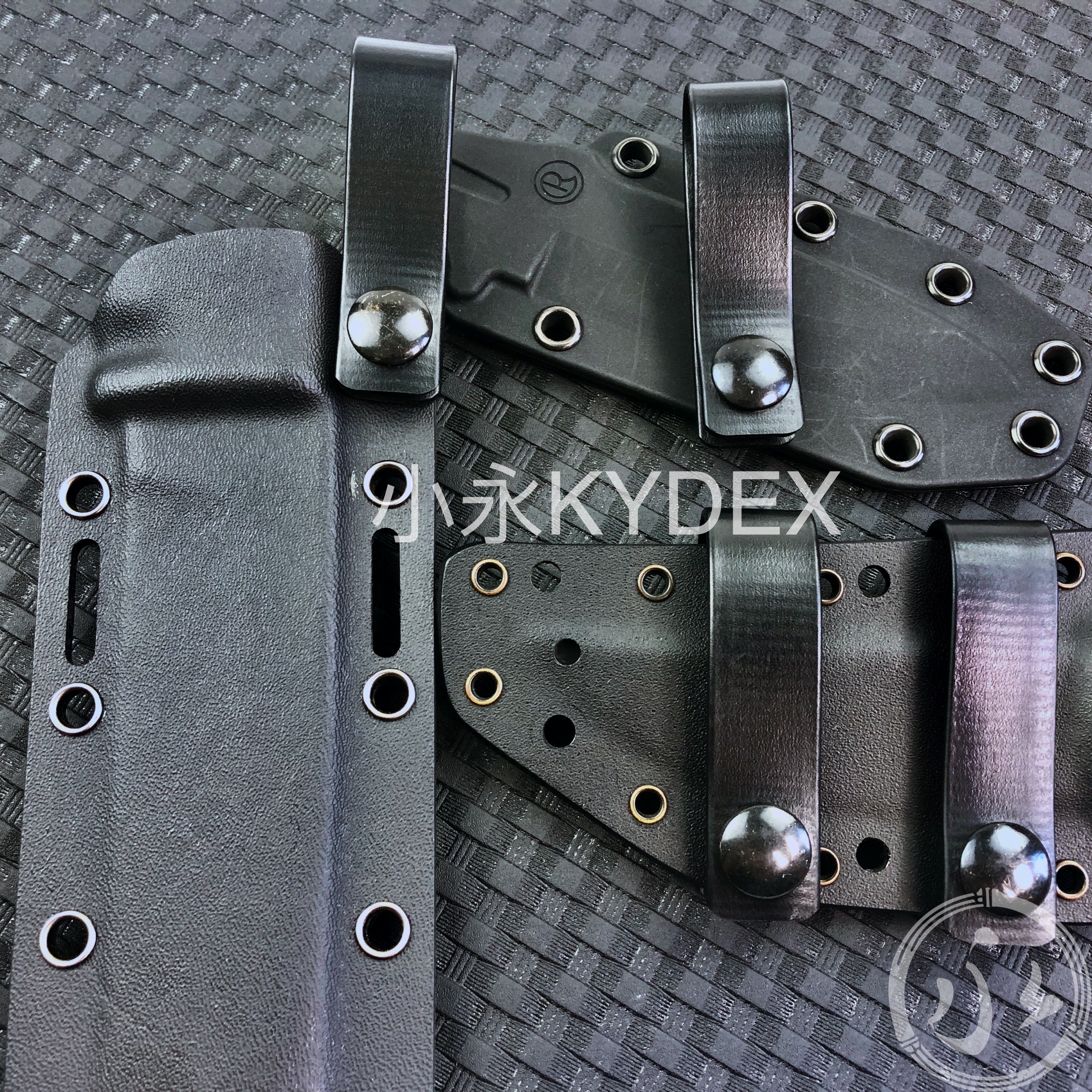 Quick knife sheath K sheath knife sleeve Tactical kyard directional press lock EDC adjustable IWB belt loop