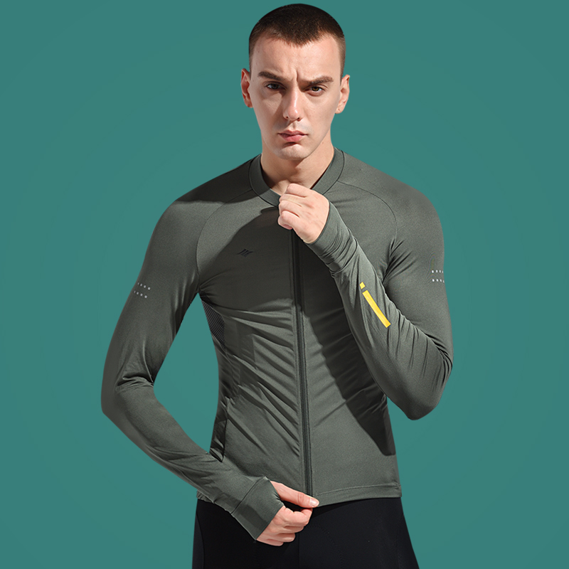 Santic Sen Getaway Riding Men's Long Sleeve Jacket Spring Autumn Speed Dry Biking Bike Jacket Avani