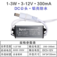 1-3W-300MA-DC мужская голова