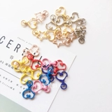 Золотой брендовый аксессуар, золотая ручка ручной работы, креативный брелок, «сделай сам», розовое золото, популярно в интернете