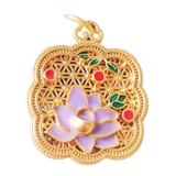 Древние французские фиолетовые фиолетовые пять классических подвесных капель