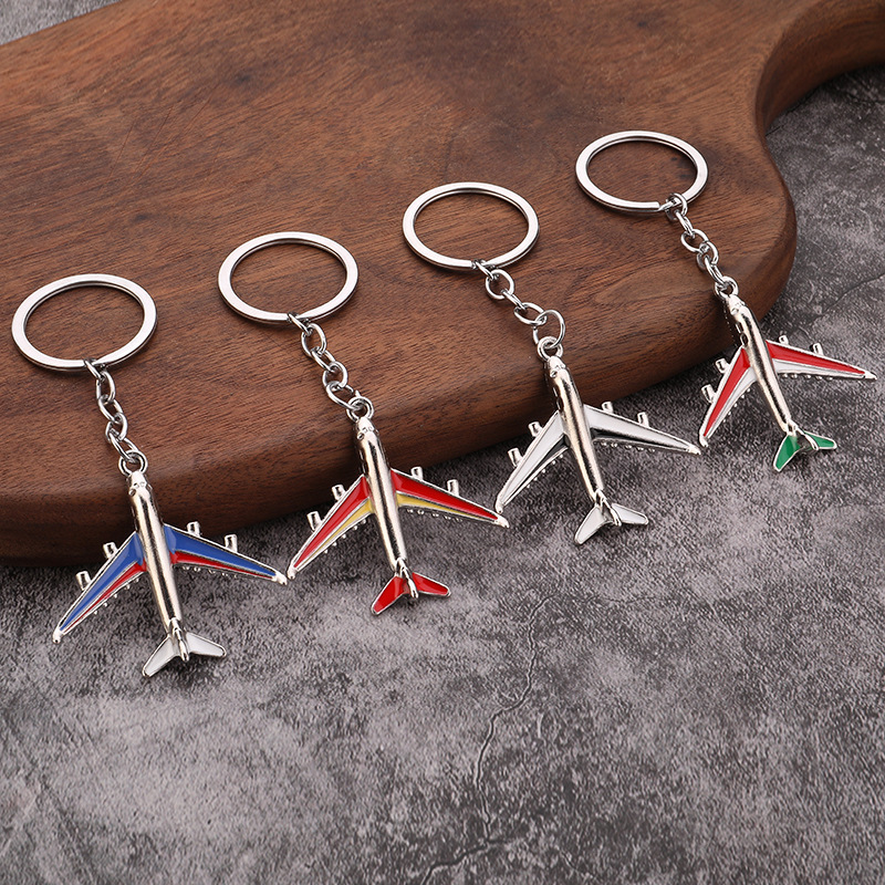 Civil Aviation Aircraft Keychain, Fighter Aircraft Keychain, Airline Souvenirs, Creative Airplane Gifts