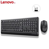 Lenovo original KN102 Wireless Mouse set chocolate keyboard laptop office light and thin game