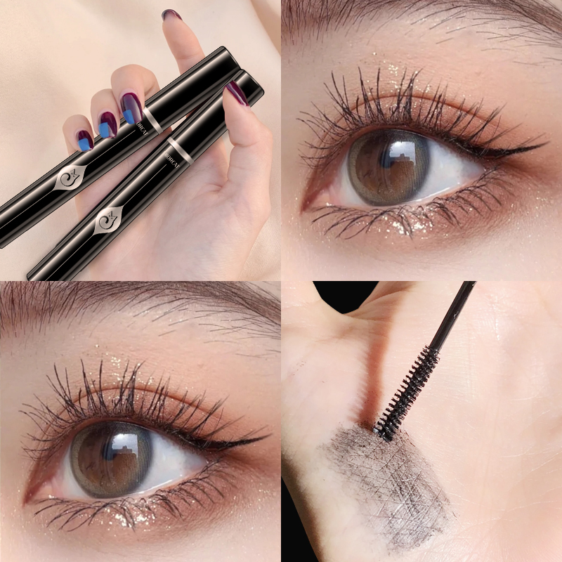 Mi cat super waterproof mascara female growth stereotypes slender curly lasting thick and not smudged small brush head set