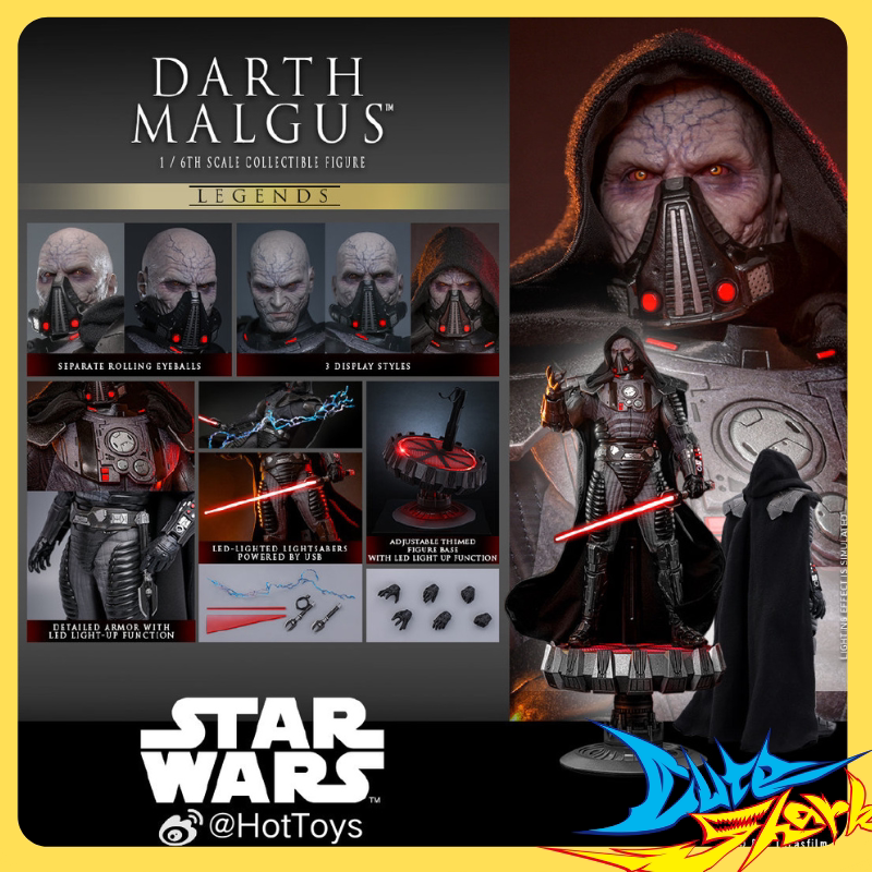 Ht Hottoys 1/6 Star Wars Old Republic Darth Maul Vgm70 in Stock Ht Hottoys 1/6 Star Wars Old Republic Darth Maul Vgm70 in Stock