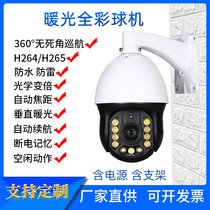 Wired version of the network SONY 5 million infrared clear 20 zoom zoom 6 inch high-speed dome outdoor anti-3 million