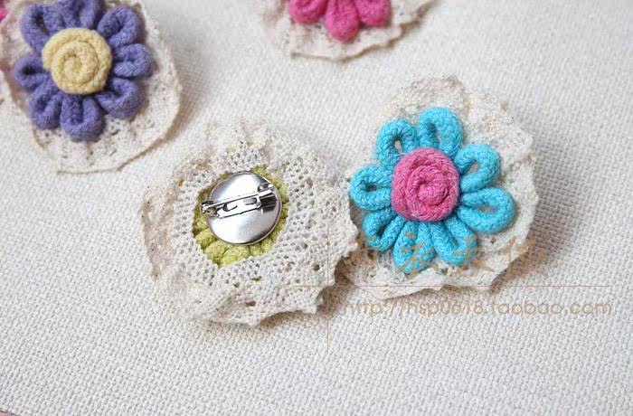 Broche femme en dentelle - Ref 1172729 Image 25